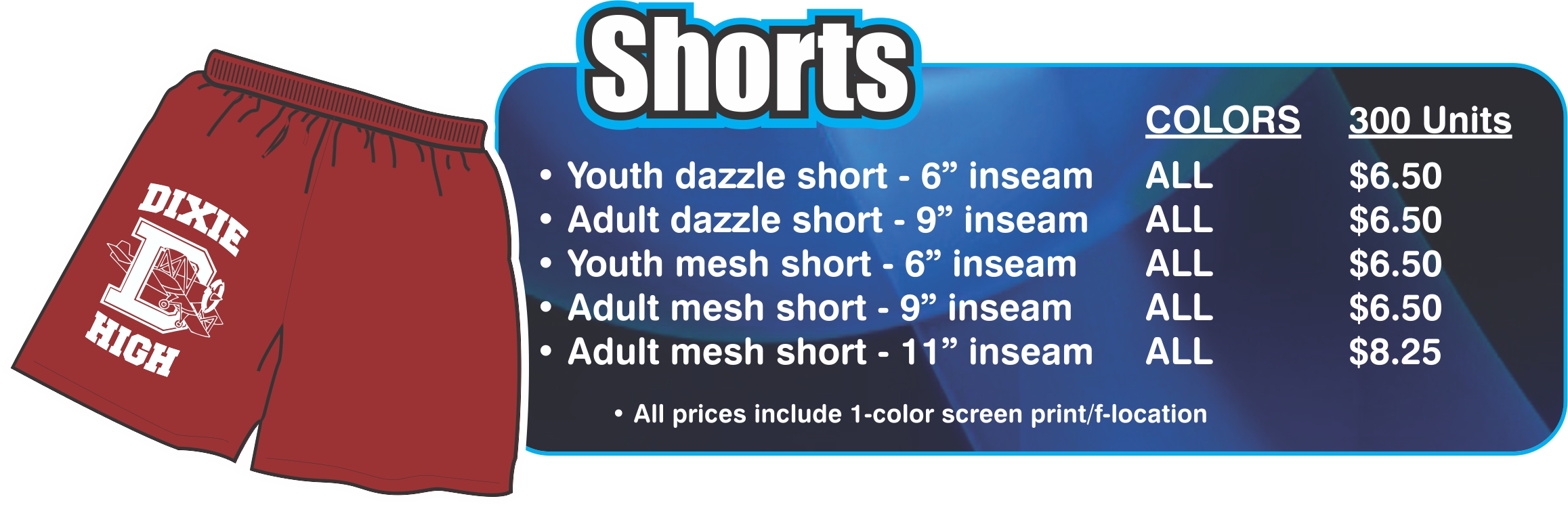 Power Image PE Special Shorts